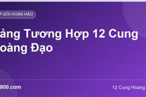 Bảng Tương Hợp 12 Cung Hoàng Đạo: Cặp Đôi Nào Hợp Nhau Nhất?